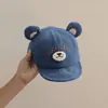 Gorros para Bebé con Forma de Animal de Dibujos Animados, Estilos de Otoño e Invierno para Bebés y Niños Pequeños, Gorras de Béisbol con Visera Suave para Niños y Niñas en Otoño