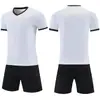 Nuevo conjunto de uniforme de fútbol para adultos, uniforme de equipo de entrenamiento de competición, camiseta de fútbol de manga corta para niños, hecho a medida con tela transpirable de secado rápido