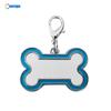 Impresión por transferencia térmica placa de identificación para perro DIY collar para perro gato tamaño pequeño mediano perro gato impresión foto collar con etiqueta de identificación anti-pérdida