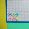 Nuevos Pétalos de Flores Transparentes de Colores Flores de Cinco Pétalos Clips para el Cabello DIY Accesorios para el Cabello Funda de Teléfono Accesorios de Decoración con Pegamento de Crema Venta al por Mayor