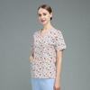 Roupas de lavagem de mãos de manga curta impressas roupas cirúrgicas médicas Roupas de trabalho femininas de salão de beleza oral masculina Pet Hospital Brush Hand Clothes Cotton
