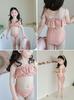 Bikini de Dos Piezas Estilo Ins para Niña, Traje de Baño Lindo Estilo Princesa 2026, Traje de Baño Infantil Resistente al Cloro y con Protección Solar