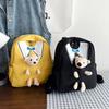 Mochila para niños pequeños, sencilla, versátil, de moda, para uso diario, primavera 2023