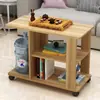Mesa de Centro Moderna Minimalista Mesa Lateral de Sofá Sala de Estar Mesa de Canto Móvel Mini Kung Fu Pequena Mesa de Café Vidro Temperado Frete Grátis