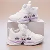 Zapatillas Deportivas para Niños 2025 Otoño Nuevo Estilo Zapatos Blancos Modernos Versátiles Estudiante Dibujos Animados Campus Lindos Zapatos Casuales