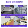 Valla de Construcción de Estructura de Acero Modelo A1 de Guangzhou, Valla de Acero Color Montada para Obra, Al por Mayor y Personalización en Stock