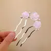 Nuevo peine anti-deslizante estilo coreano con un delicado lazo de mariposa, diseñado para mujeres, creando un peinado alto elegante, y con un elegante pasador lateral y accesorio para el cabello