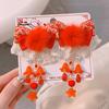 Estilo Chinês Ano Novo borla laço bebê grampo de cabelo grampo Hanfu infantil grampo de pato clip de bico acessórios de cabelo atacado