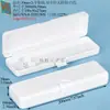 Caixa de Kit de Higiene Pessoal com Porta-Escova de Dentes e Pasta de Dente de Encaixe, Caixa de Raspador de Língua, Caixa de Escova de Dentes Elétrica de Plástico, Caixa de Armazenamento de Pasta de Dentes e Escova de Dentes