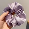 Scrunchie de Alta Qualidade Estilo Coreano para Mulheres, Elástico de Cabelo com Laço de Tecido da Moda, Acessório de Cabelo Corda para Coque Doce e Fofo