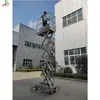 Plataforma Elevatória Tesoura para Trabalho em Altura 6m Elevador Aéreo Autopropelido Portátil