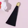 Atacado do Fabricante Peso Leve Pequeno Borla Borla Acessórios de Cabelo para Crianças Acessórios de Borla Pingente Marcador de Página Metal de Imitação Borla para Pendurar em Chapéu