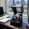 Reloj de Pulsera para Hombre Caja para Relojes de Cuerda Caja para Exhibición de Relojes Tipo de Carga Uso en Casa Enrollador de Relojes Girador de Relojes Mecánicos Agitador