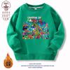 Sudadera de Algodón para Niños para Otoño e Invierno, Sudadera de Forro Polar de Manga Larga para Niños de Banban Kindergarten