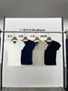 En oferta desde el 20.04: Respuesta de Versión - Camiseta de manga corta con cremallera y cuello en V simple para mujer, corte ajustado, top de hombro normal 98063