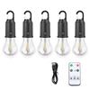 Nova Lâmpada de Camping Recarregável Solar, Luz Ambiente, Lâmpada de Tungstênio Portátil Multifuncional, Lâmpada de Lâmpada de Camping Retro para Exterior