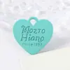Colgante de Corazón Colorido Electroplateado Doble Cara Llavero de Cuentas Hecho a Mano DIY Forma de Corazón Cadena para Teléfono Colgante para Coche Accesorios Decorativos