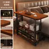 Mesita de noche, Mesa de computadora elevable móvil, Escritorio simple para estudiantes, Mesa de estudio para cama en el dormitorio del hogar, Escritorio de oficina