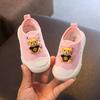 Sapatos de lona para bebês 2022 primavera e outono novos desenhos animados sola macia sapatos para crianças pequenas homens e mulheres sapatos infantis sapatos de urso de bebê