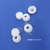 Fabricante de Dongguan Botón de Silicona de Punto Único Conductivo para Máquina POS, Tapa de Goma de Interruptor Electrónico Digital Translúcida con Serigrafía y Recubrimiento en Spray