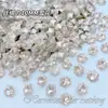 Diamante de Uña Puntiaguda Forma de Copo de Nieve 10 mm Decoración de Uñas Xiaohongshu Uña Portátil Material de Uña Diamante Blanco K9 Forma Especial Decoración de Uña Diamante Venta al por Mayor