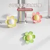 Tapón decorativo para lavabo con forma de flor, sellado y a prueba de olores, tapón pequeño para el rebosadero del lavabo con forma de flor, tapón de sellado