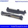 Fornecimento de conector macho SMT de meio pacote para pia SATA 7 + 15PIN conector macho de montagem em superfície para pia banhado a ouro