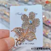 Broche de Mariposa Hueca con Pedrería Iridiscente AB para Mujer, Pin de Mariposa con Pedrería a Todo Color de Trabajo Pesado, Broche de Solapa de Lujo Ligero para Traje