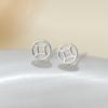 Aretes de Banyan Tree S999 de Oso de Dibujos Animados y Mariposa para Mujer, Lindos y Exquisitos Aretes de Molinillo de Viento que No Cambian de Color, Mini Tachuelas para el Cartílago de la Oreja