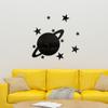YG454 Planeta Acrílico Decoração de Parede Quarto Infantil Sala de Estar Quarto DIY Espelho Decorativo Adesivo de Parede Autoadesivo