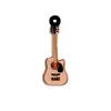 Colgante de Guitarra de Acrílico de Doble Cara Popular de Venta Caliente Transfronteriza Colgante Joyería Accesorios Llavero