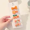 Lindos Pasadores de Tela de Dibujos Animados para Bebés, Accesorios para el Cabello de Niños, Pasadores para Niñas Bebés, Pasadores Delicados que No Dañan el Cabello