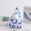 Ins bolsa feminina bolsa feminina bolsa de tricô bolsa tote bolsa de palha bolsa de mão bolsa balde de grande capacidade presente de mão