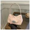 Bolsa Pequeña de Tela de Nylon para Mujer 2024 Verano Nuevo Estilo Estilo Mínimo Bolso de Hombro Ligero Estilo Coreano Casual Versátil Bolso de Axila