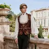 Chaqueta transfronteriza estilo Tudor, período Tudor, era isabelina, aristocrático, rey, colonial, disfraz de pirata