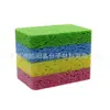 Esponja de Pulpa de Madera de Colores, Paleta de Madera para Lavar Platos y Ollas, Esponja para Soldador, Esponja Limpiadora de Punta de Soldador