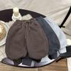 Pantalones de forro polar con perro tridimensional para niños Invierno Nuevos Pantalones Gruesos para Niños y Niñas Pantalones Casuales de Cachemir de una sola pieza