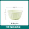 Cerámica de Color Bajo Esmalte Porcelana de Jade para el Hogar Calabaza Arroz Bol Grande Set de Vajilla Estilo Chino Tazones y Platos Combinación Libre
