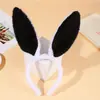 Diadema Popular Transfronteriza de Orejas de Conejo de Peluche para Pascua, Diadema para el Cabello, Fiesta, Discoteca, con Soporte de Alambre, Flexible