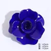 Broche de Camelia Retro Tridimensional Estilo Francés, Flor de Acrílico Brillante Multicolor Pin Anti-Exposición, Accesorios para Mujer al por Mayor