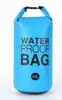 Bolsa impermeável externa transfronteiriça, bolsa tipo balde impermeável para montanhismo com armazenamento de ombro único e duplo, bolsa impermeável portátil para praia, rafting e natação