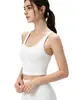 Camiseta de yoga de alta calidad de Nylon 66 para mujer, sujetador deportivo de espalda cruzada, top de yoga para fitness, sujetador a prueba de impactos