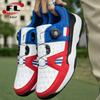 Novos Sapatos de Golfe Masculinos e Femininos para Outono e Inverno Sapatos Esportivos Antiderrapantes para Uso Externo Sapatos Confortáveis Respiráveis com Fecho de Botão Giratório Fabricantes