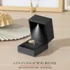 Caja de Joyería con Luz LED de Ángulo Recto Caja para Anillos Caja para Pulseras Colgante Caja de Empaque para Joyería Caja de Joyería Engrosada con Luz