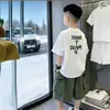 Conjunto de Manga Corta de Moda para Niños, Nuevo Estilo Verano 2026, Estilo Urbano Moderno para Niños Mayores, Elegante Conjunto de Dos Piezas de Verano para Niños