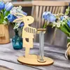 Artesanato de Madeira Novo Transfronteiriço Enfeites de Coelho Decorativos de Páscoa Criativo Mobiliário de Madeira para Casa Suprimentos para Festa de Mesa