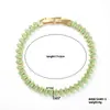 Pulsera de cobre con incrustaciones de circonita de lujo ligero transfronteriza para mujer, nueva moda europea y americana ins, pulsera personalizada, joyería simple versátil de nicho