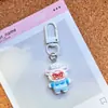 Chaveiro de Animais Cartoon Fofo Raposa Coelho Pingente Criativo para Mochila Escolar Estudante Estojo Decoração de Mochila Venda por Atacado