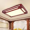 Luminária de Teto LED Estilo Chinês para Sala de Estar, Sala de Jantar e Quarto em Madeira Maciça, Luminárias Elegantes para Hall de Entrada, Luminárias para a Casa Inteira, Combinação de Pacotes de Iluminação