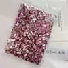 Polvo de Cristal Diamantes para Uñas de Fondo Plano Venta al por Mayor 1440 Rosa Flor de Cerezo Corazón Torcido Cubo de Azúcar Gota de Agua Diamantes para Uñas de Forma Especial